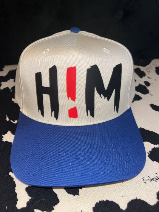 Royal Blue H!M Baseball Cap